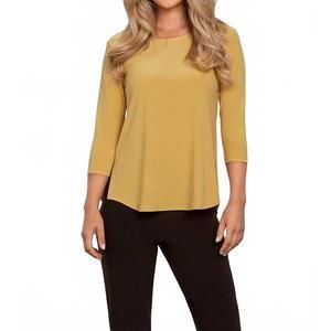 NEW SYMPLI classic t-shirt in marigold